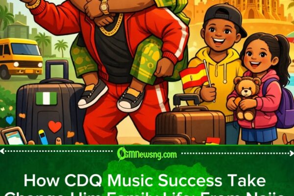 CDQ First Hit Blow: Rapper Carry Mama and Siblings Comot Naija Go Spain for Better Life
