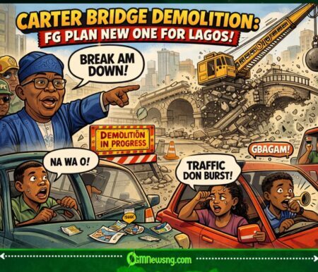 Carter Bridge Demolition: Bola Ahmed Tinubu Approve N5.6 Billion Plan to Rebuild Lagos Bridge — David Umahi Talk