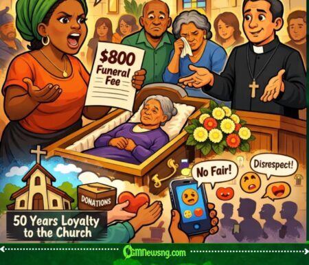 Church Funeral Fee Shock: Woman Vex as $800 Demanded After 50-Year Membership