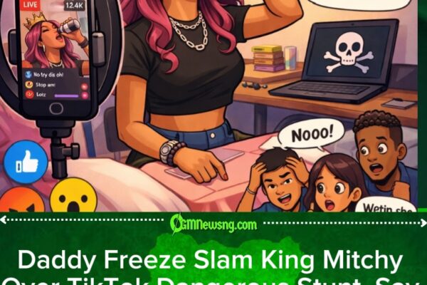 Daddy Freeze Drag King Mitchy Over TikTok Wahala: “If Na Joke Or She Survive, Jail Dey”