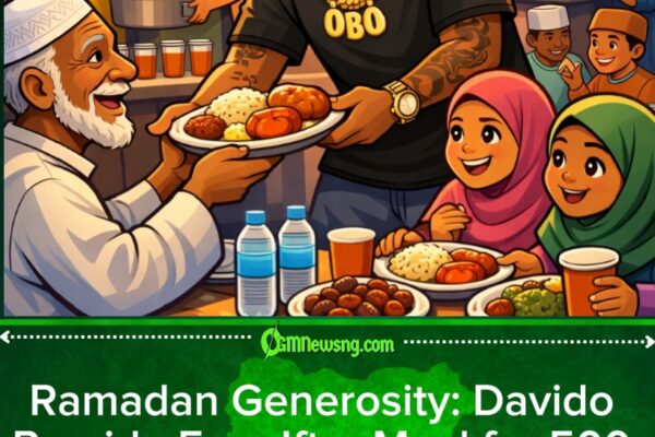 Davido Feed 500 People for Ramadan Iftar, Fans Hail Singer for Big Act of Kindness