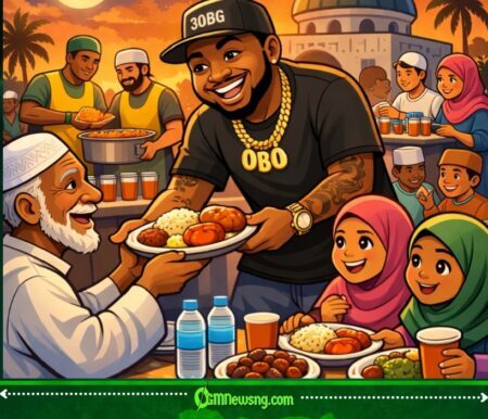 Davido Feed 500 People for Ramadan Iftar, Fans Hail Singer for Big Act of Kindness