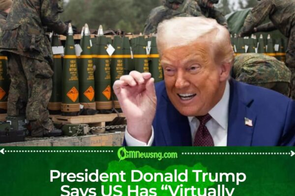 President Donald Trump Signals Strong Deterrence With Munitions Claim