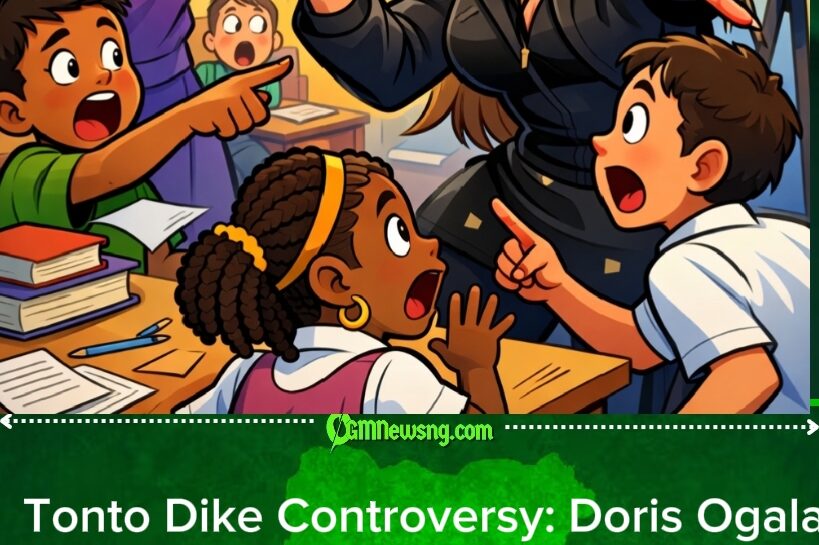 Children Protection Alarm: Doris Ogala Call Police, NAPTIP After Tonto Dike Allegedly Record School Deliverance
