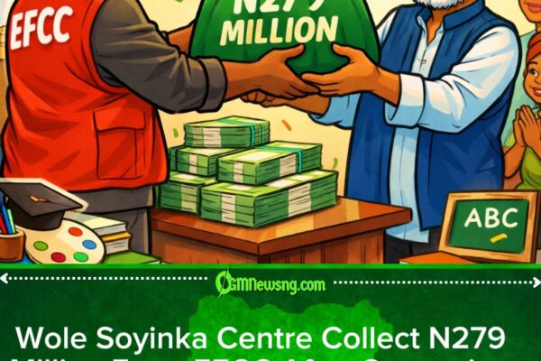 EFCC Transfer N279 Million Give Wole Soyinka Centre Lagos to Boost Culture and Education