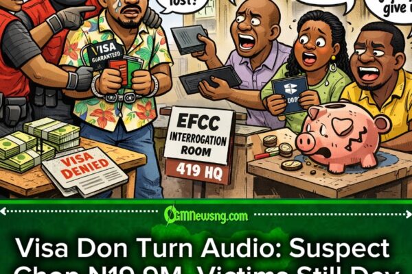 EFCC Don Begin Probe for Enugu Serial 419 Suspect Wey Chop N19.9 Million for Fake Visa Runs