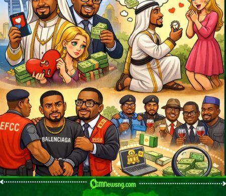 EFCC Arrest ‘Fake Dubai Prince’ Nzube Ikeji Over $2.5M Romance Sc@m – How Him Take Dupe Oyinbo Woman