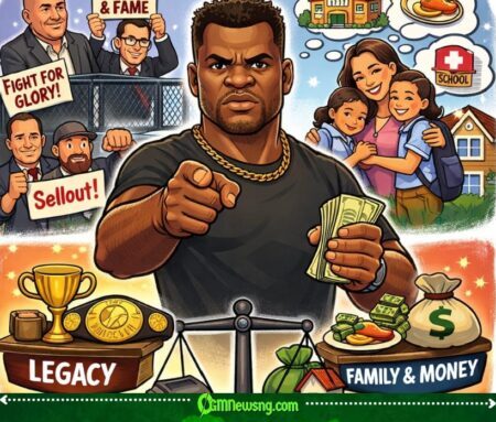 Francis Ngannou Blast UFC Critics: ‘I No Fit Use Legacy Pay My Pikin School Fees, I Need My Money
