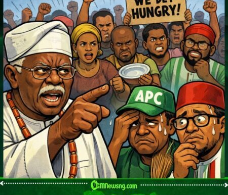 Bode George Warn APC: Hungry Nigerians Go Shock Una for 2027 Elections