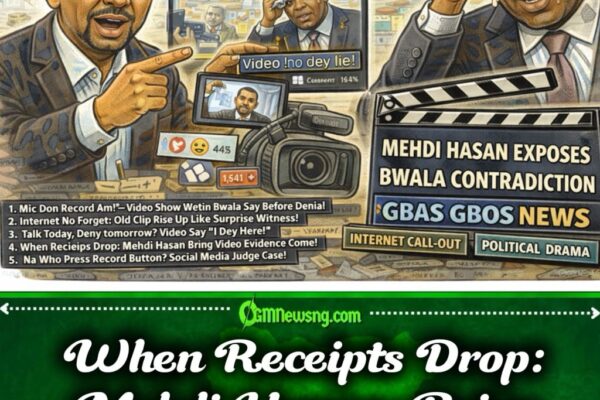 Video No Dey Lie!” – Mehdi Hassan Drop Clip Weh Show Daniel Bwala Talk Wetin Him Later Deny