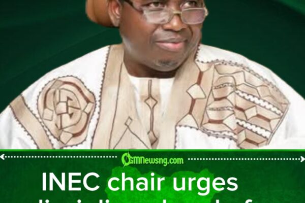 INEC Chairman Urges Discipline Ahead of Ekiti and Osun Elections