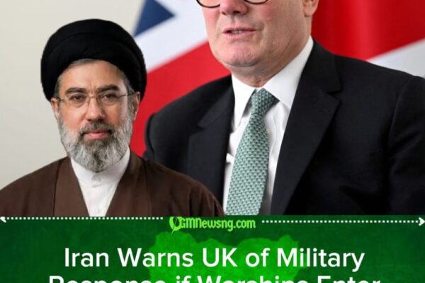 Iran Issues Warning to Britain Over Possible Naval Deployment in Hormuz