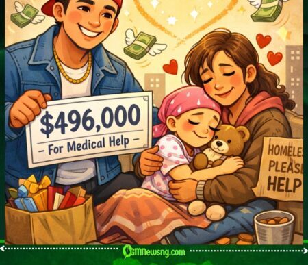 Isaiah Garza Save Homeless Mama Pikin: Over $496,000 Don Gather For Medical Help