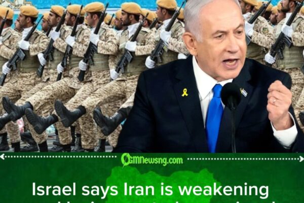 Israel warns Iran is struggling to maintain control during escalating conflict.
