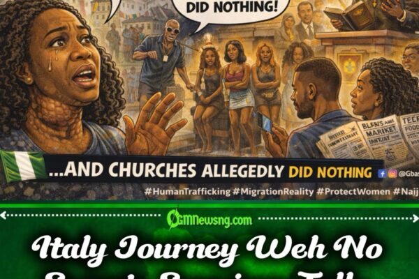 Human Trafficking Story: Izzy Ogbeide Talk How Girls Suffer For Italy While Churches Allegedly Look Away”