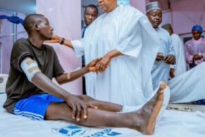 Vice President Kashim Shettima Sympathises with Terror Attack Survivors in Borno State