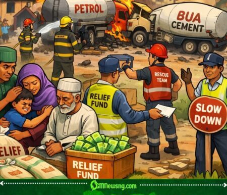 Kogi State Goment Dey Support Families After Okunchi Tanker and Cement Truck Fire Crash