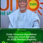 Lucky Aiyedatiwa Criticises Court Ruling Restricting Potential 2028 Governorship Bid