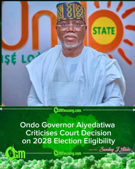 Lucky Aiyedatiwa Criticises Court Ruling Restricting Potential 2028 Governorship Bid