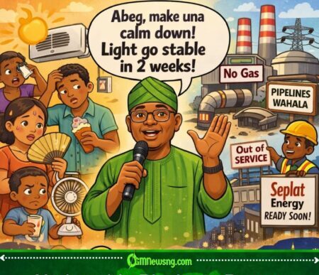 Minister Of Power Beg Nigerians Over Blackout: Promise Say Light Go Return in Two Weeks Amid Heat Wahala