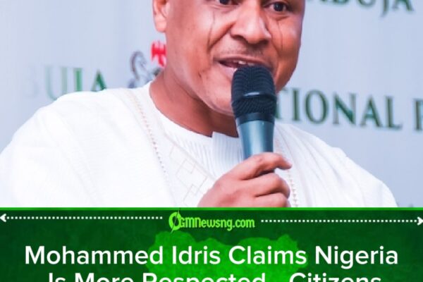 Mohammed Idris Claims Nigeria Is More Respected—Citizens Question Reality