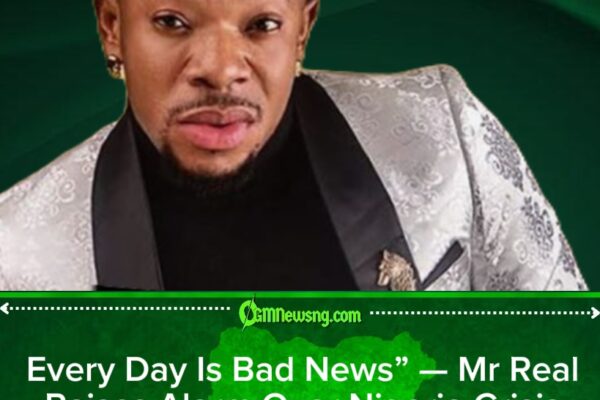 Fear Grips Mr Real as Constant Bad News in Nigeria Makes Him Afraid to Release New Music