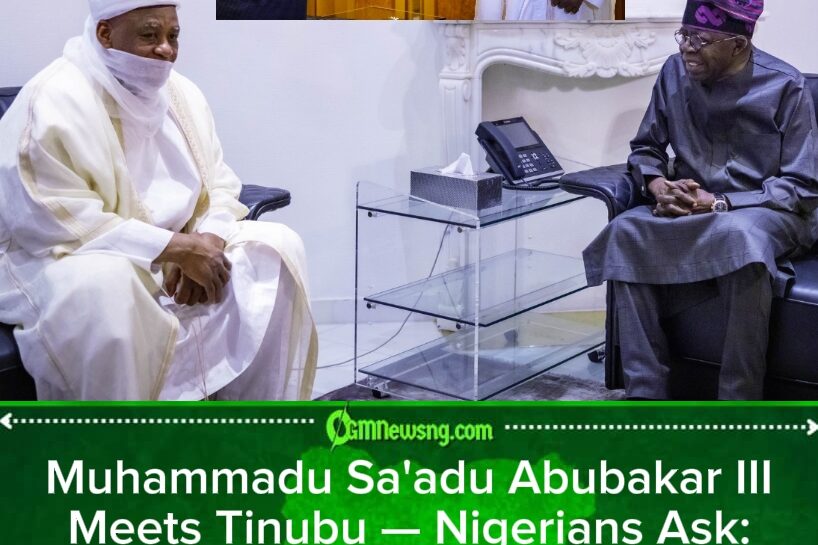 Muhammadu Sa'adu Abubakar III Holds Private Meeting With Tinubu as National Issues Mount