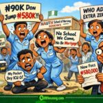 Students For NAUTH School of Nursing Nnewi Protest as School Fees Jump from ₦90k to ₦580k – “Na School We Come, No Be Mortgage!