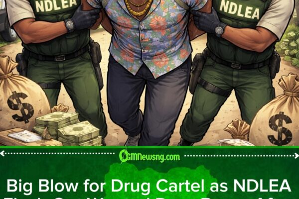 NDLEA Finally Nab Drug Kingpin Wey Jump Bail Since 2013 After 13 Years Hide-and-Seek