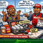 NDLEA Catch 74-Year-Old Grandpa Wey Carry 11kg Cocaine For Food Bag, For Abuja Airport As Him Dey Go UK