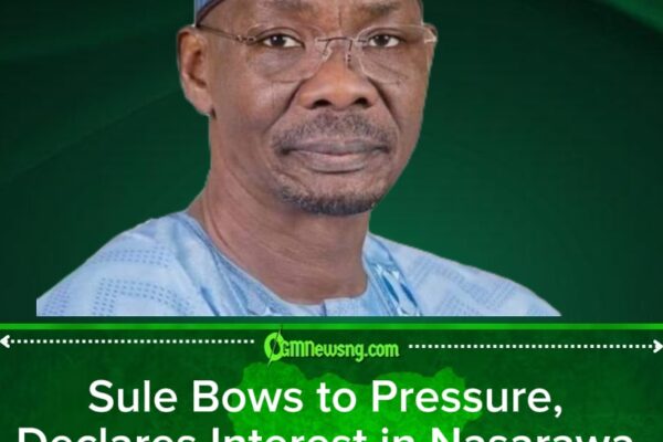 2027: Nasarawa Governor Eyes Senate Seat After Two Terms in Office