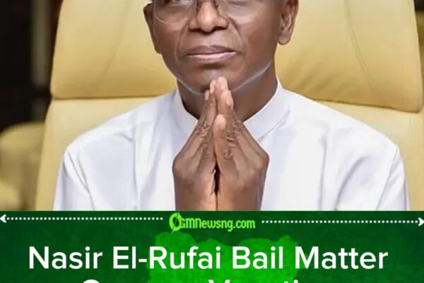 Nasir El-Rufai Bail Hearing Adjourned to March 31