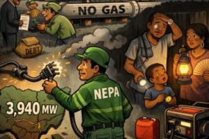 Nigerian Power Supply Don Crash as Electricity Generation Fall to 3,940MW Amid Gas Supply Crisis