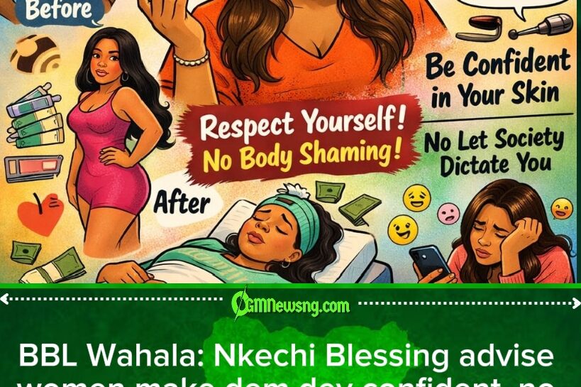 Nkechi Blessing yan as men dey bully women make dem fix body, then dey shame dem online