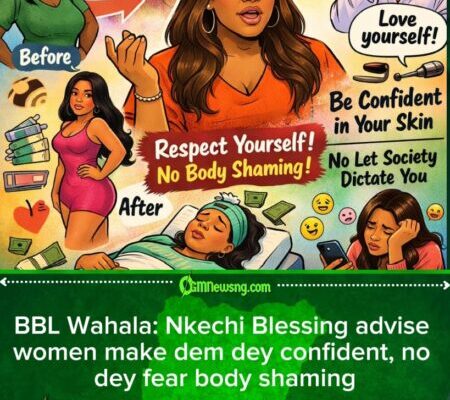 Nkechi Blessing yan as men dey bully women make dem fix body, then dey shame dem online