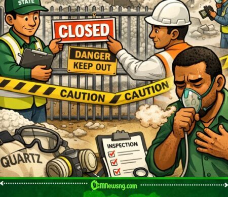 Ogun State Govt Shut Down Quartz Factory After Worker Catch Silicosis