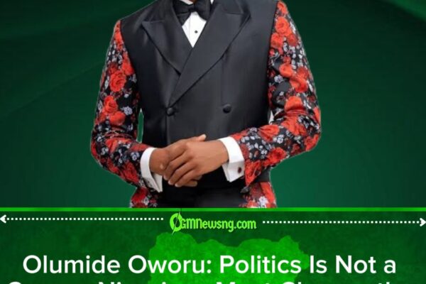 Olumide Oworu Says Politics Should Not Be a Career as He Calls for Major Political Reform in Nigeria