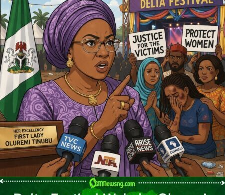 First Lady Oluremi Tinubu Demands Justice as Women Get Ass@ult for Delta Festival