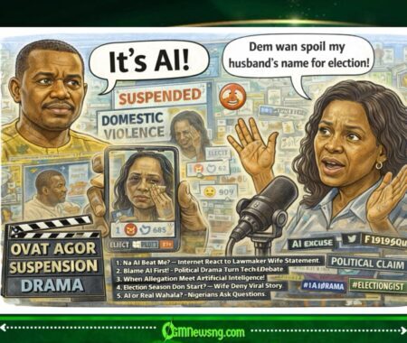 Na AI Do Am?” – Ovat Dickson Agbor Wife of Lawmaker, Deny Domestic Violence Story, Say People Wan Spoil Election Name