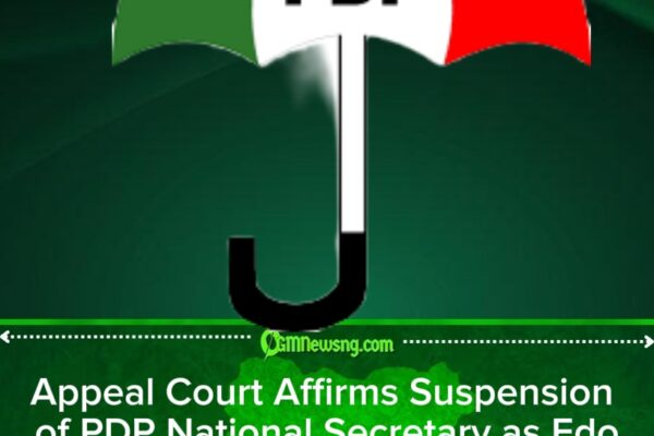 Edo PDP Celebrates Appeal Court Decision Backing Party Leadership Authority