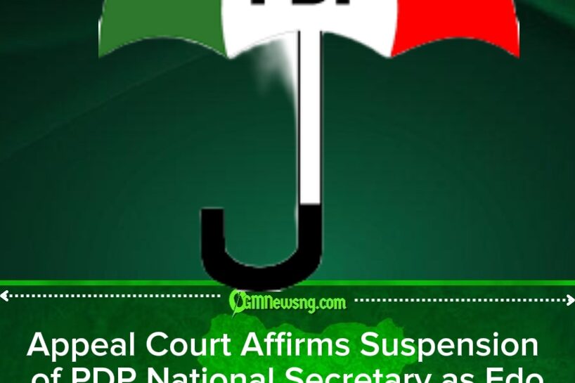 Edo PDP Celebrates Appeal Court Decision Backing Party Leadership Authority