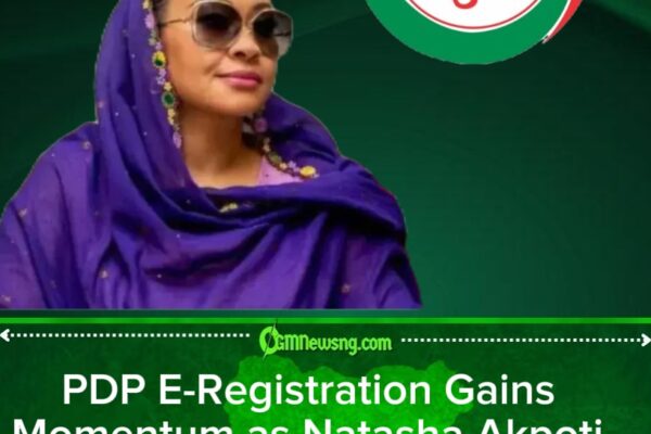 Natasha Akpoti-Uduaghan Validates PDP Membership, Urges Nigerians to Embrace E-Registration