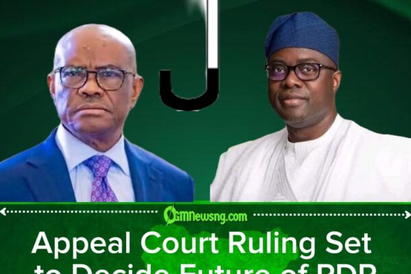 Appeal Court Set to Decide PDP Leadership Dispute as Rival Factions Express Confidence