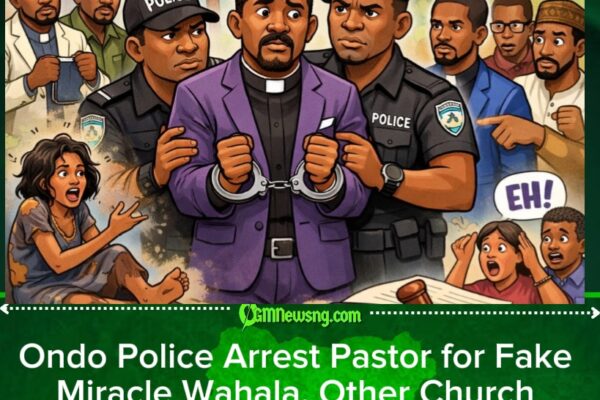Pastor Fadahunsi Olanrewaju from Ilesa Nabbed for Staging Fake Miracle in Ondo State, Investigation Ongoing