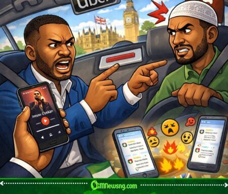 Pastor Michael Orokpo Almost Throway Hand for UK Uber Over Gospel Song