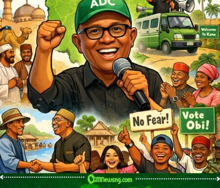 Peter Obi Dey Fight for ADC Presidential Ticket, No Fear to Campaign Anywhere for Nigeria
