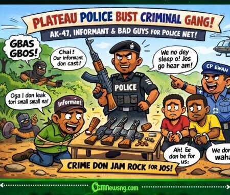 Plateau Police Burst Criminal Ring for Jos – Catch Armed Robbers, Seize AK-47 Rifles in Gbas Gbos Operation