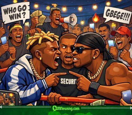 Portable and Carter Efe Pre-Fight Showdown: Fans Dey Ginger for Street Gbege