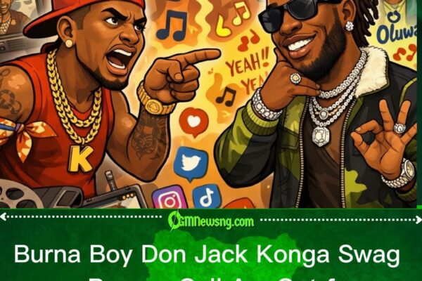 Rapper Konga Drag Burna Boy: Na My Style, My Slogans Him Dey Copy
