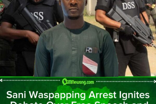 Social Commentator Sani Waspapping Arrested by DSS After Fiery Post on US–Iran–Israel War